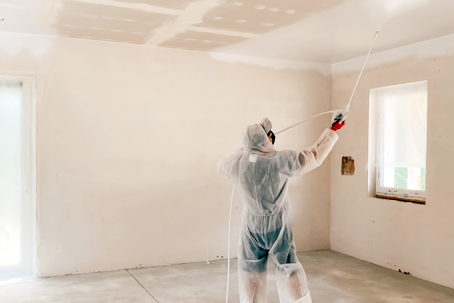 ECO Render Airless Spray Plastering
