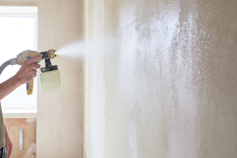 ECO Render Airless Spray Plastering